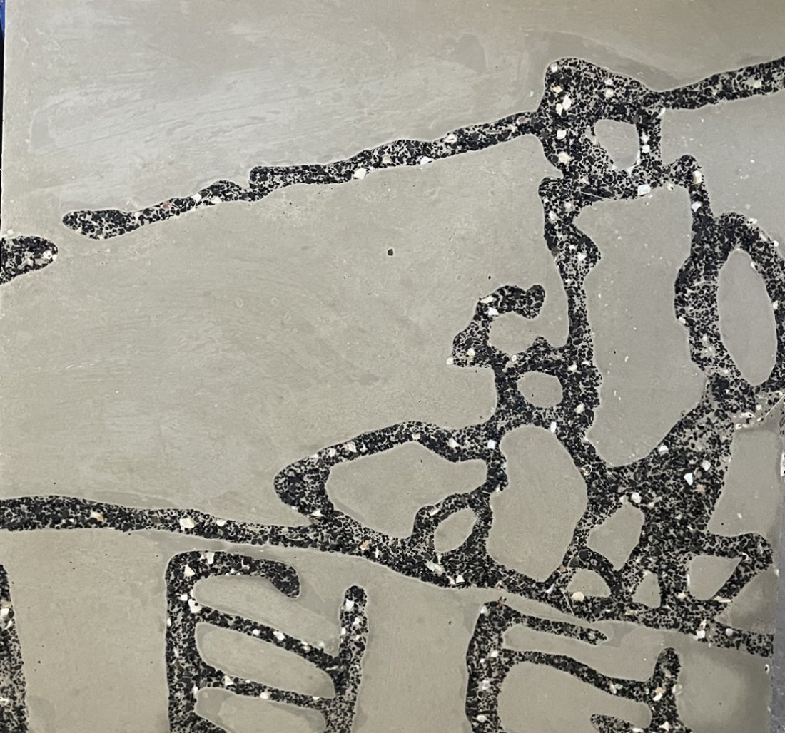 Serie betoninnovatie tegel